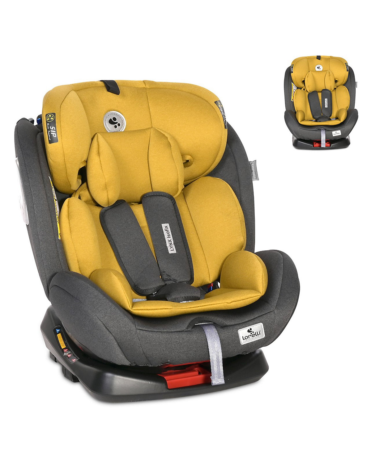 Kindersitz Lynx Gruppe  0+/1/2/3 (0-36kg) Isofix, 360 Grad Drehung, Gurt Kindersitze