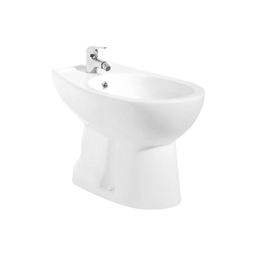 Creavit Bidet SD500-00CB00E-0000, oval, bodenstehend, einzel, 1 tlg.