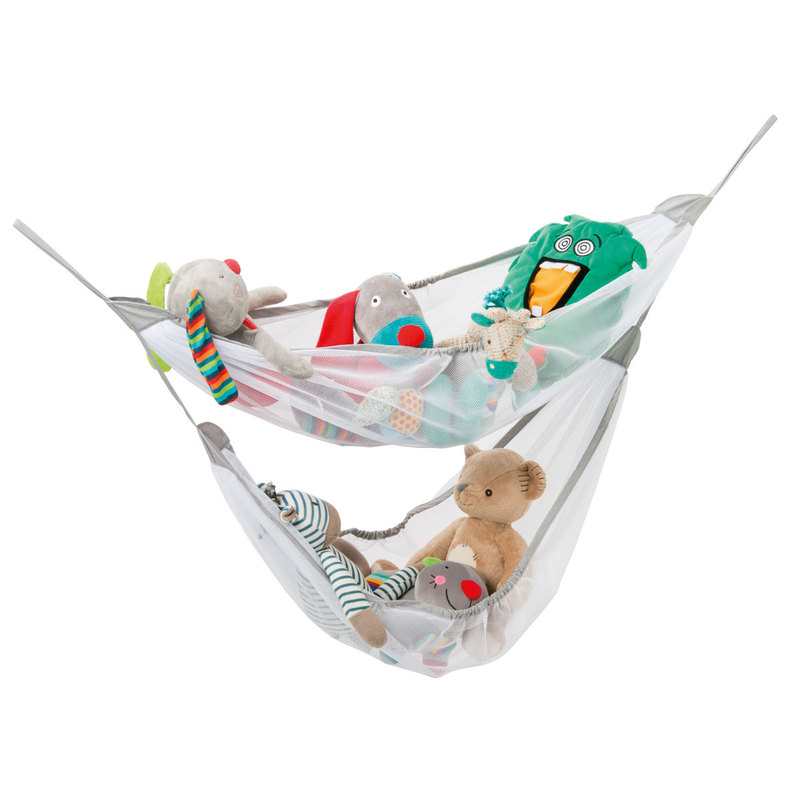 Hamac à peluches double gris Oxybul