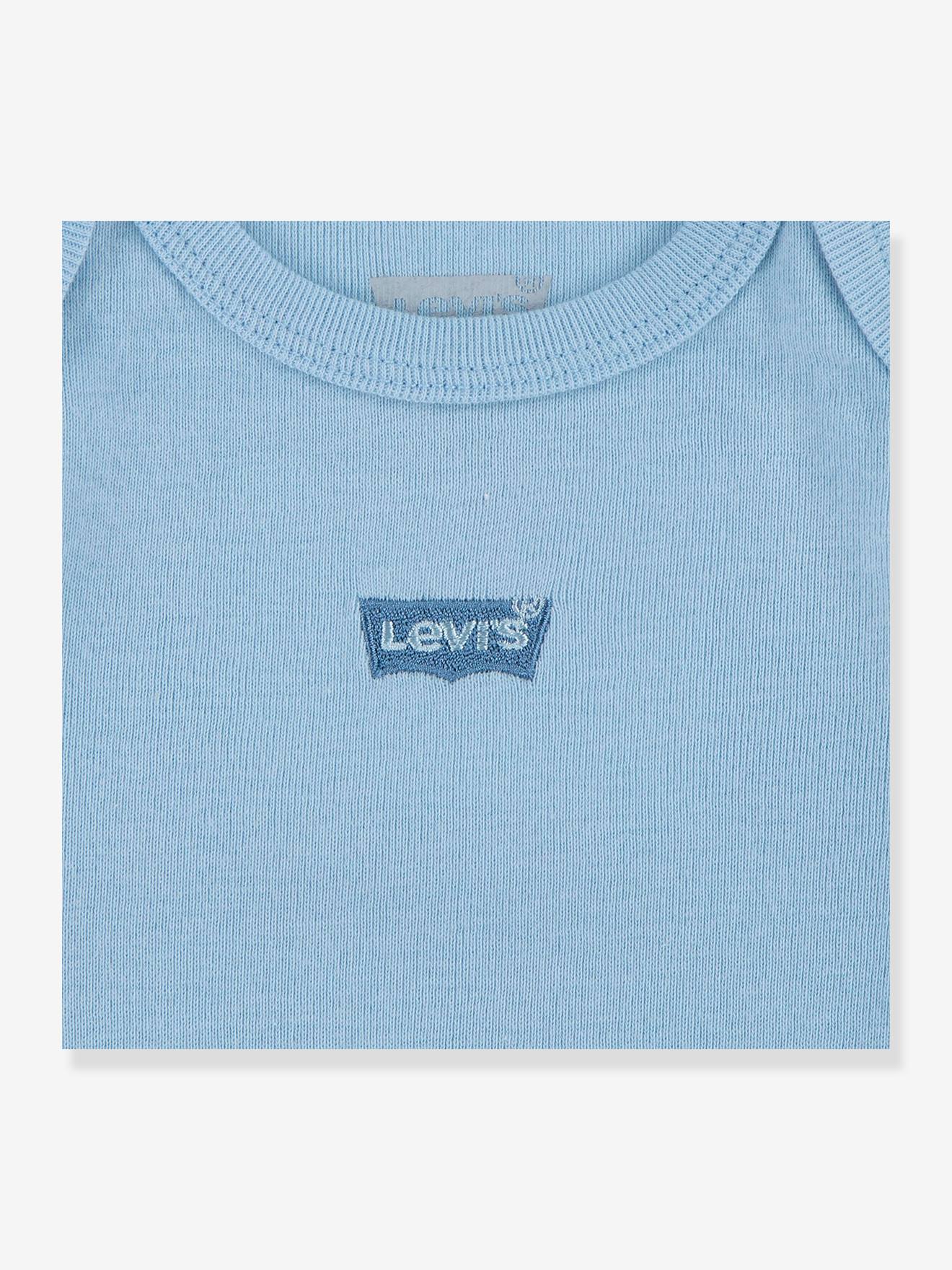 Levis Baby-Set: Body, Mütze & Schühchen BATWING Levi's - himmelblau