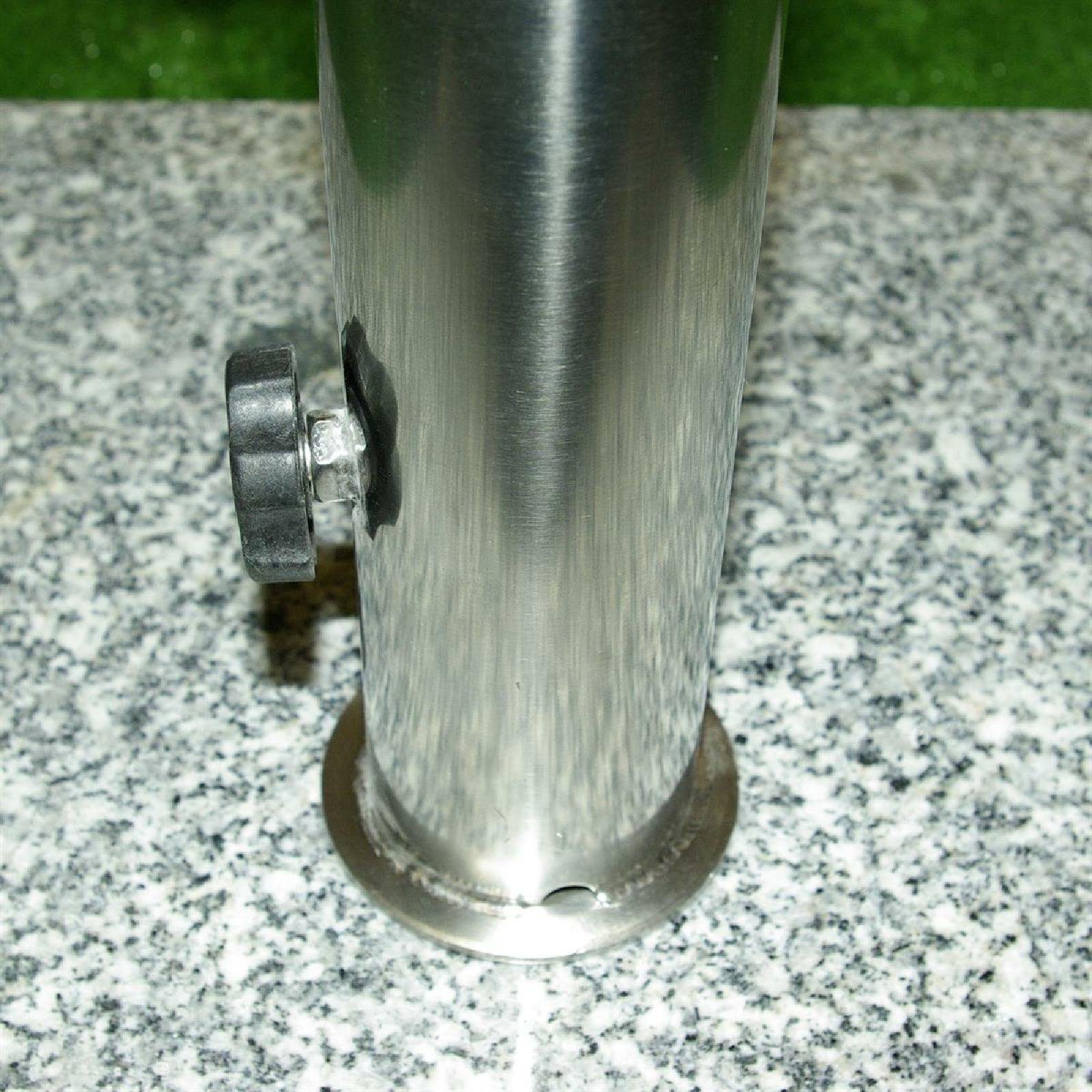 VCM Betonschirmständer Sonnenschirmständer 25kg Granit