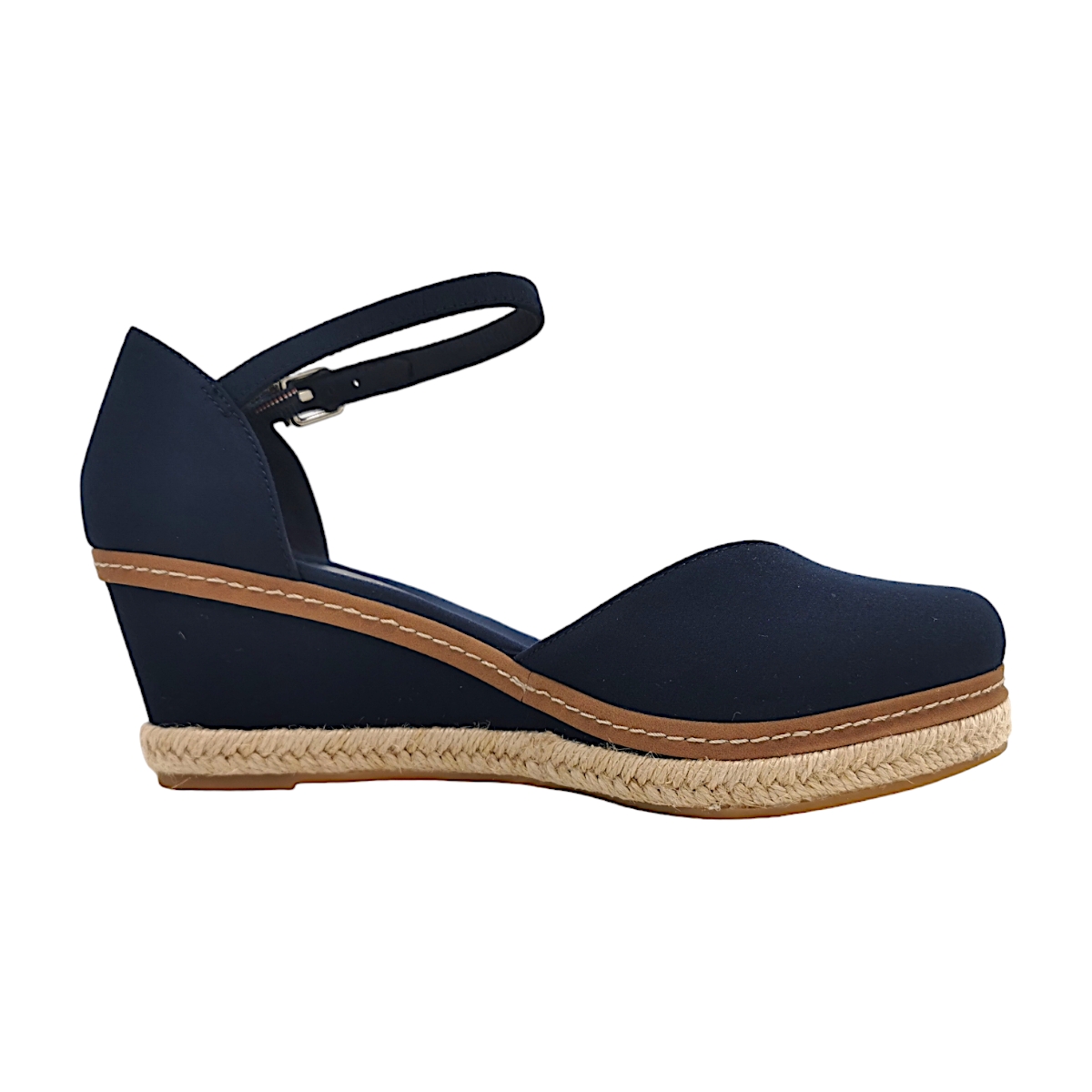 Tommy Hilfiger BASIC CLOSED TOE MID WEDG FW0FW04787-DW6 Blau DW6 Space Blue