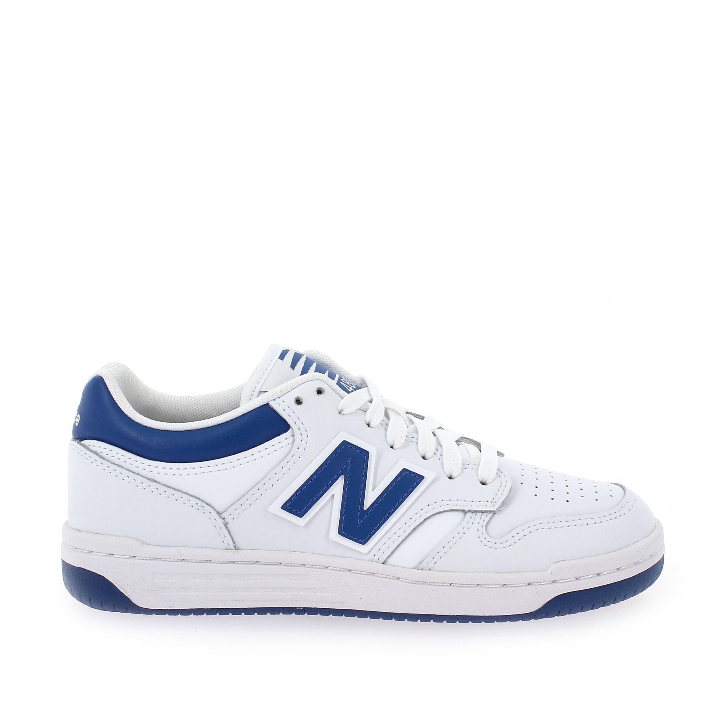 New Balance  PSB480BL LACET - Blanc Bleu