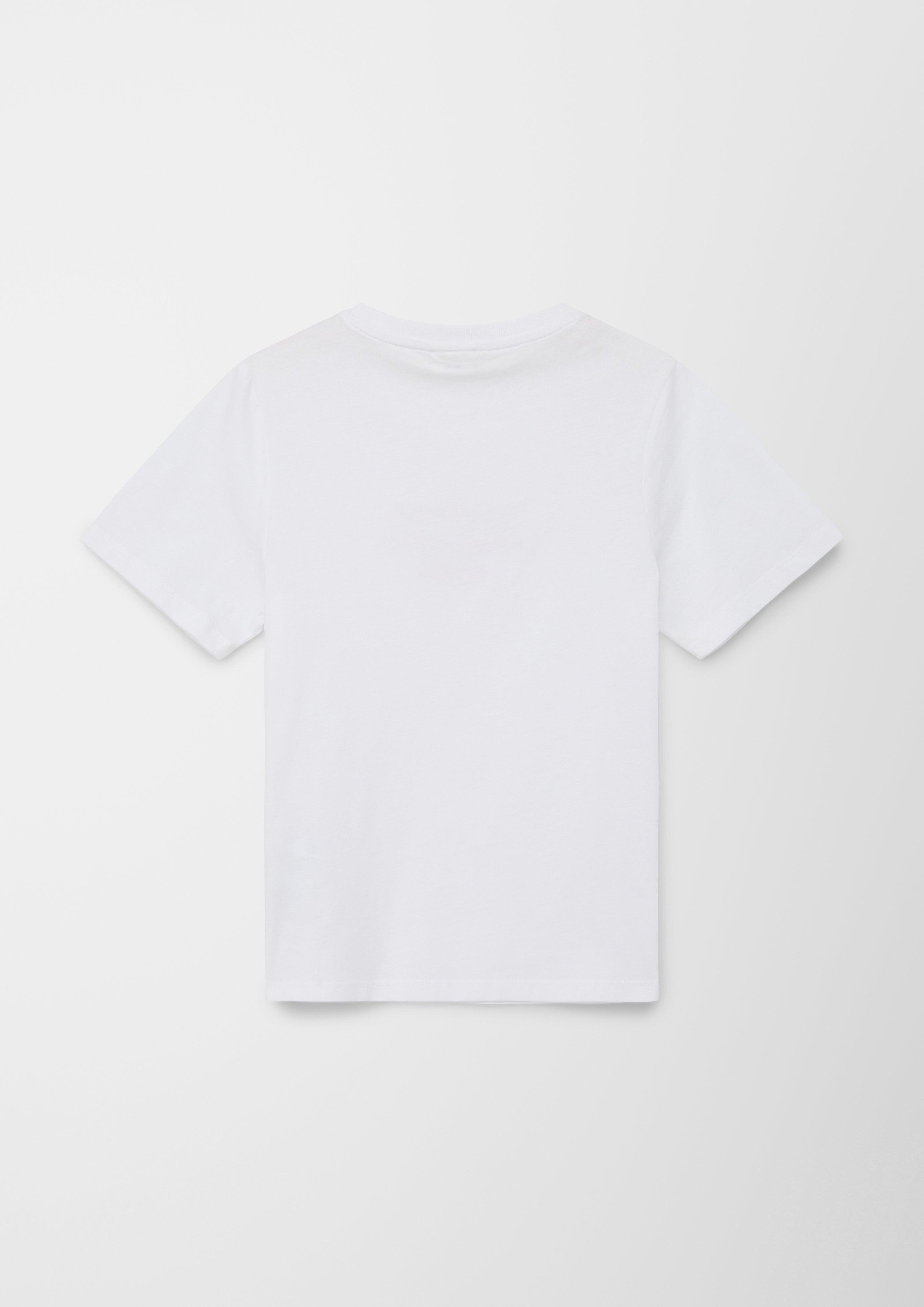 T-Shirt mit Stickerei  2128032-0100