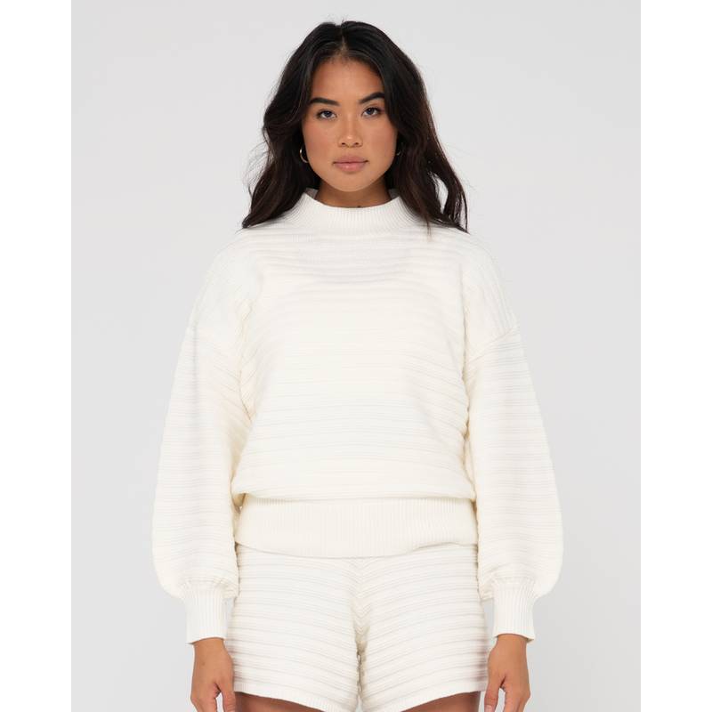 RUSTY ELBA CREW KNIT Strickpullover Damen