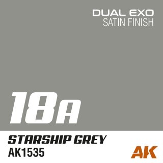 Dual Exo Set 18 - 18A Starship Grey & 18B NCC Grey