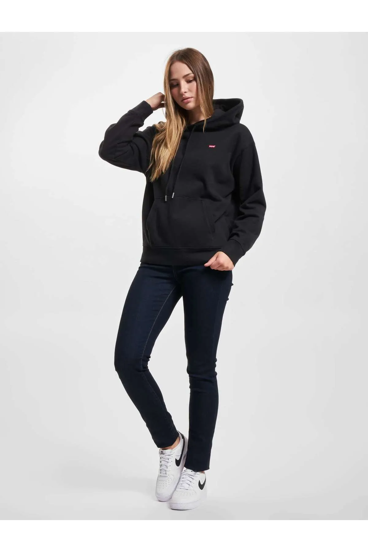 Levi&'s  Sweatshirt - Schwarz - Relaxed Fit