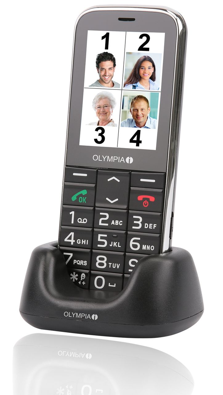 Olympia Mobiltelefon OLYMPIA Joy II, schwarz*