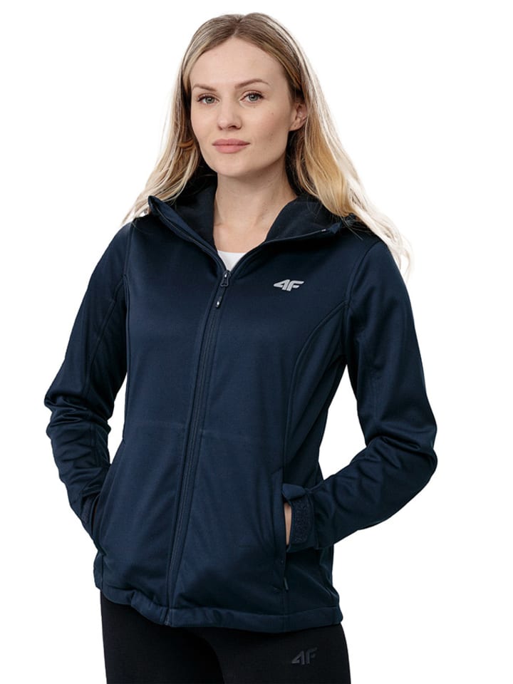 4F Softshelljacke in Dunkelblau günstig kaufen
