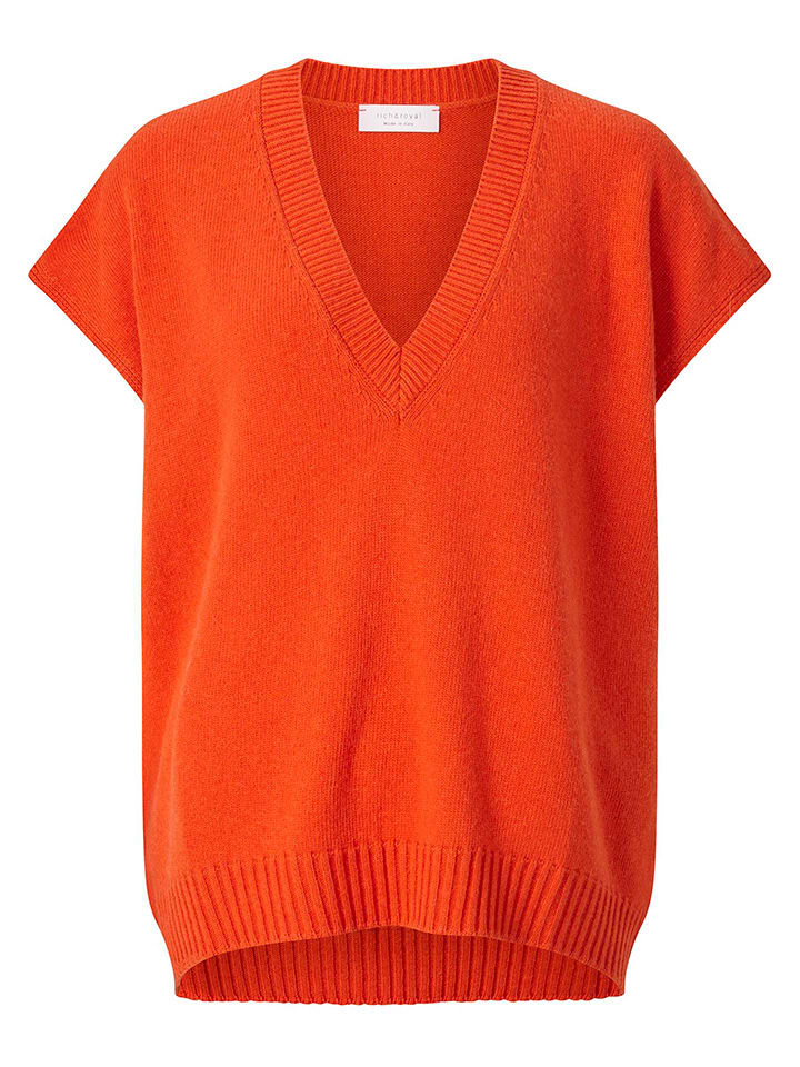 Rich & Royal Pullunder in Orange günstig kaufen