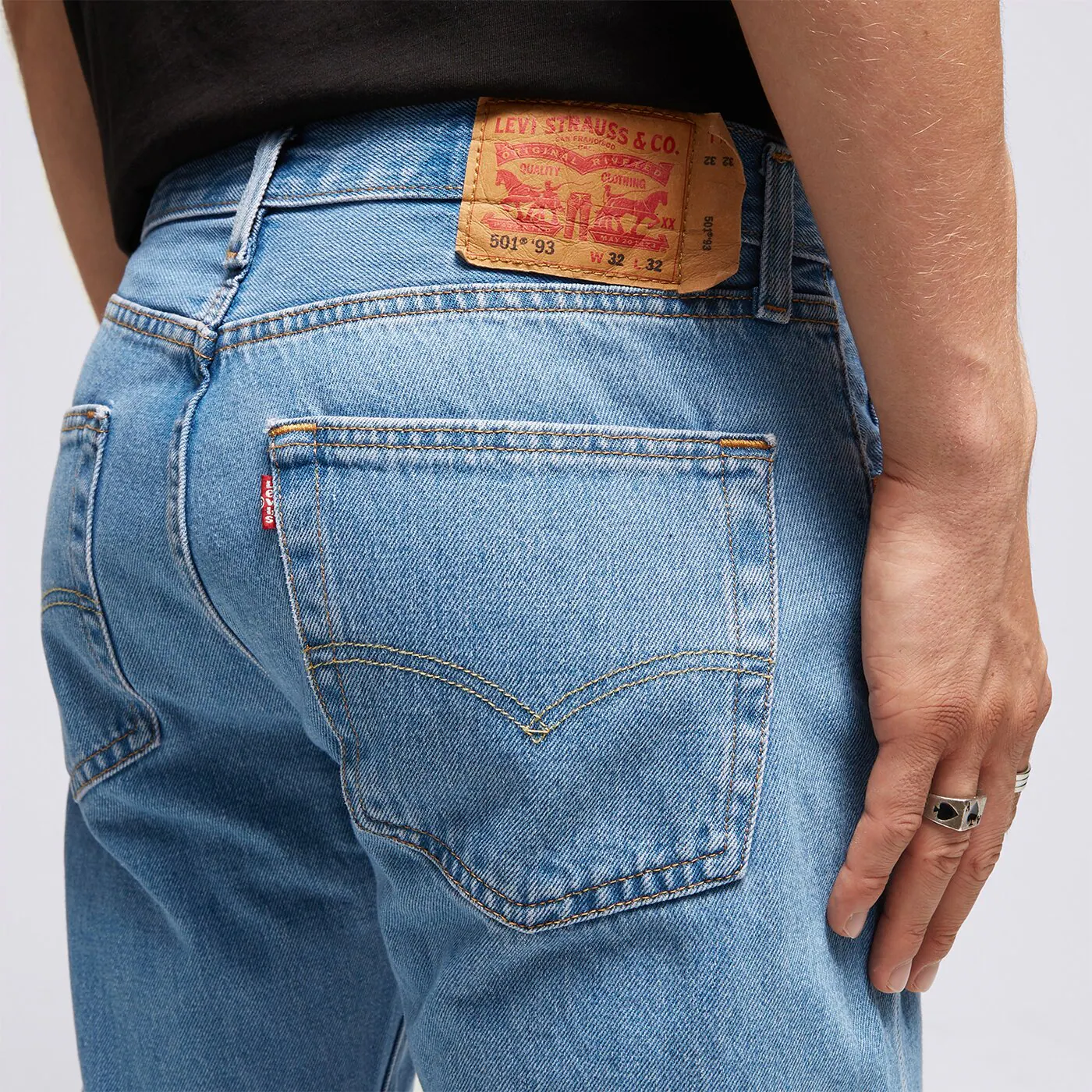 LEVI'S HOSE 501® 93 STRAIGHT LIGHT INDIGO Blau
