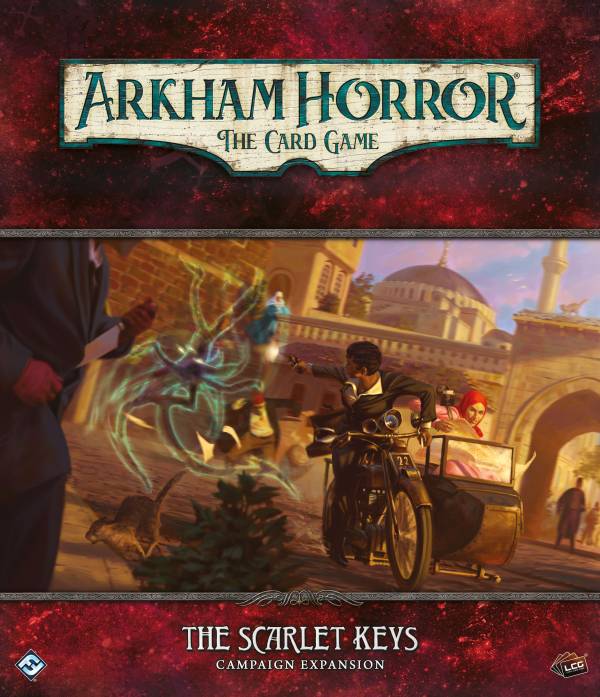 Arkham Horror: Das Kartenspiel – Die scharlachroten Schlüssel (Kampagnen-Erw.)