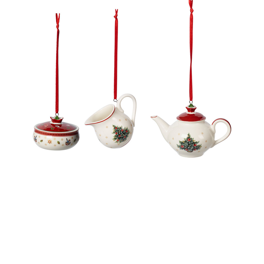 Villeroy & Boch Ornements, ensemble à café, 3 pièces Toy's Delight Decoration Décoration