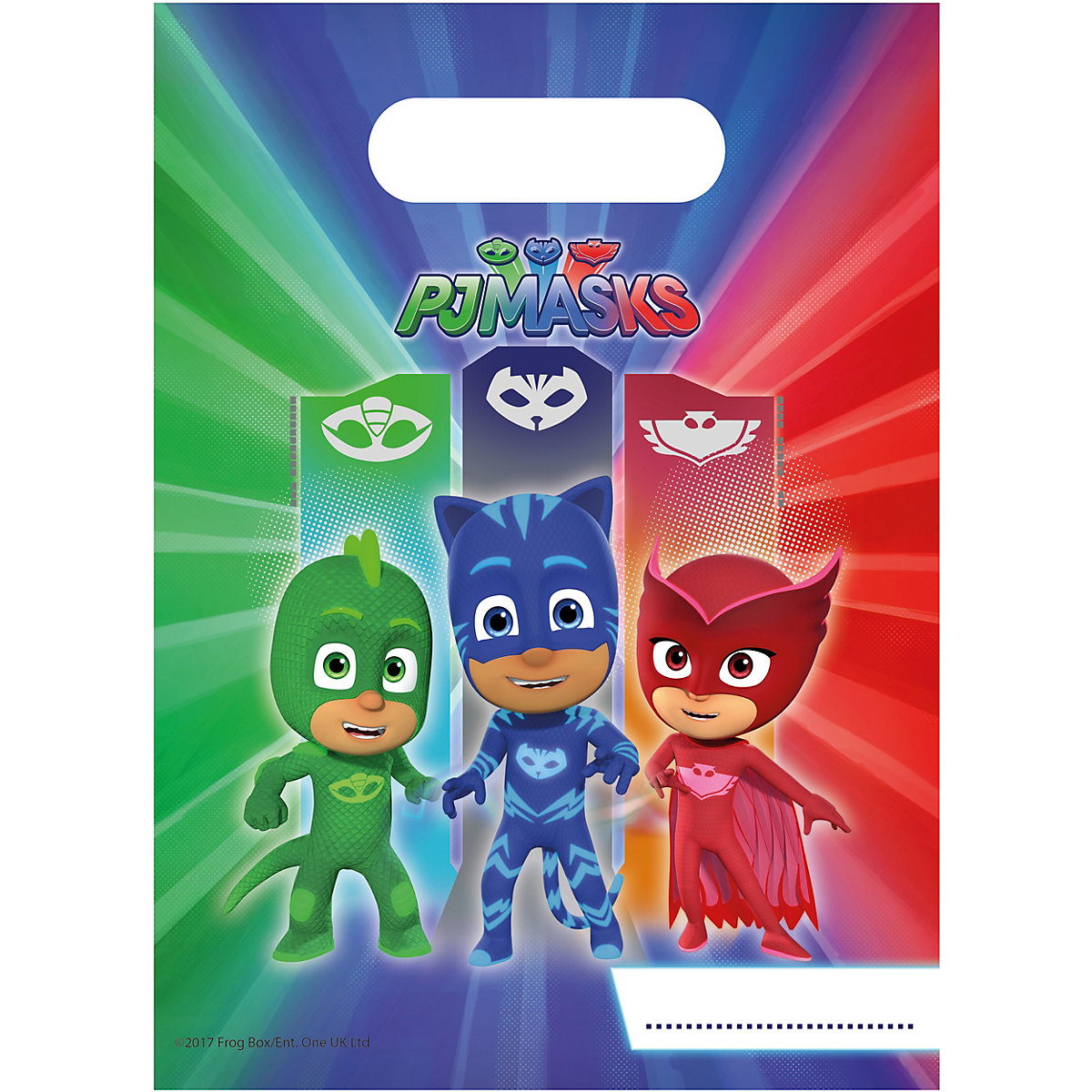 Mitgebseltüten PJ Masks, 6 Stück