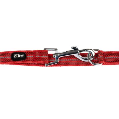 TIAKI Hundeleine Reflective Rubber, rot