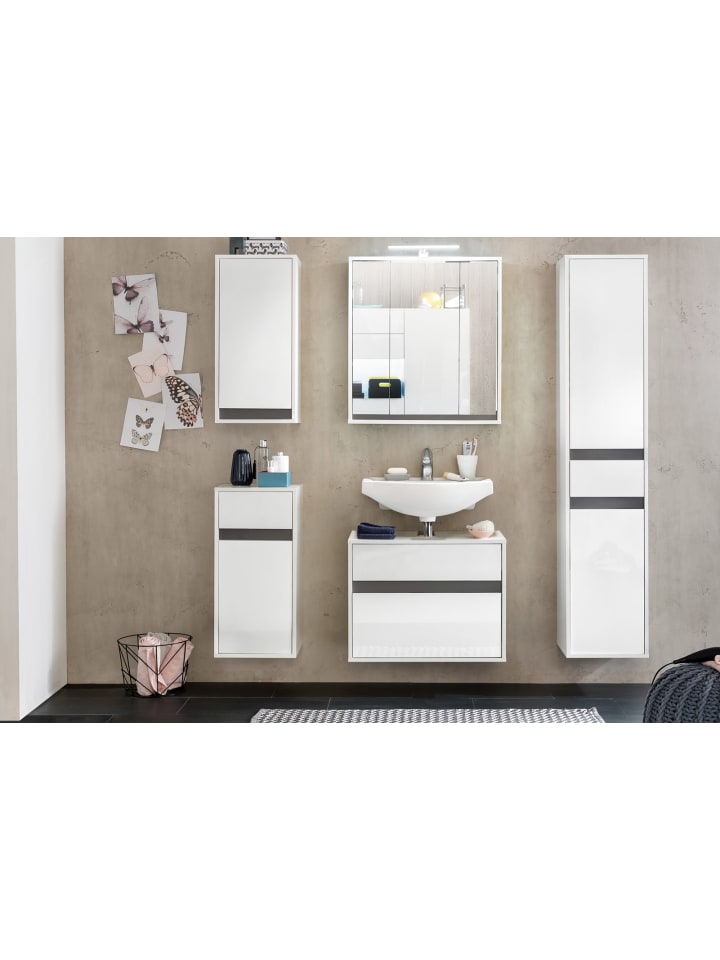 ebuy24 Badschrank Sol Weiß 35 x 31 cm günstig kaufen onesize