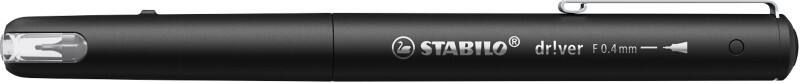 STABILO dr!ver Fineliner 0,4 mm Nadelspitze Schwarz 1088/46