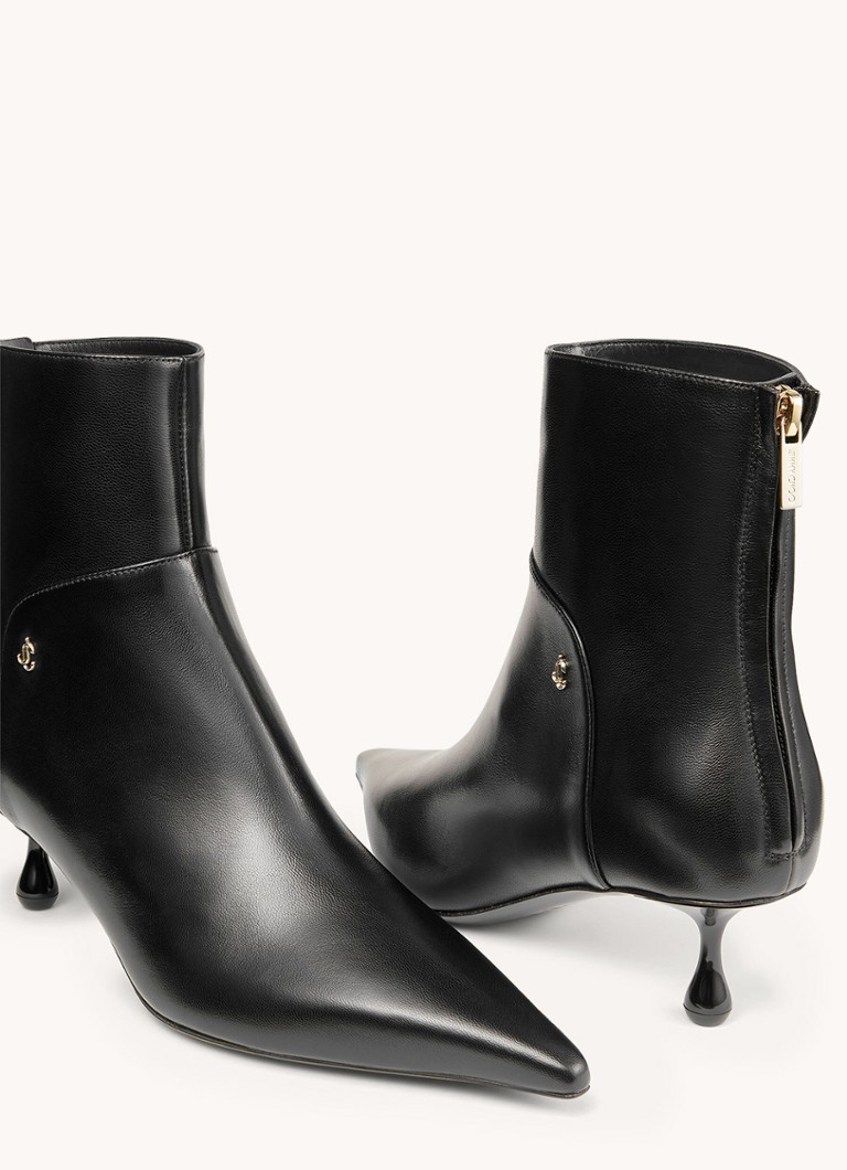 Stivaletto alla caviglia in pelle Jimmy Choo Cycas 50