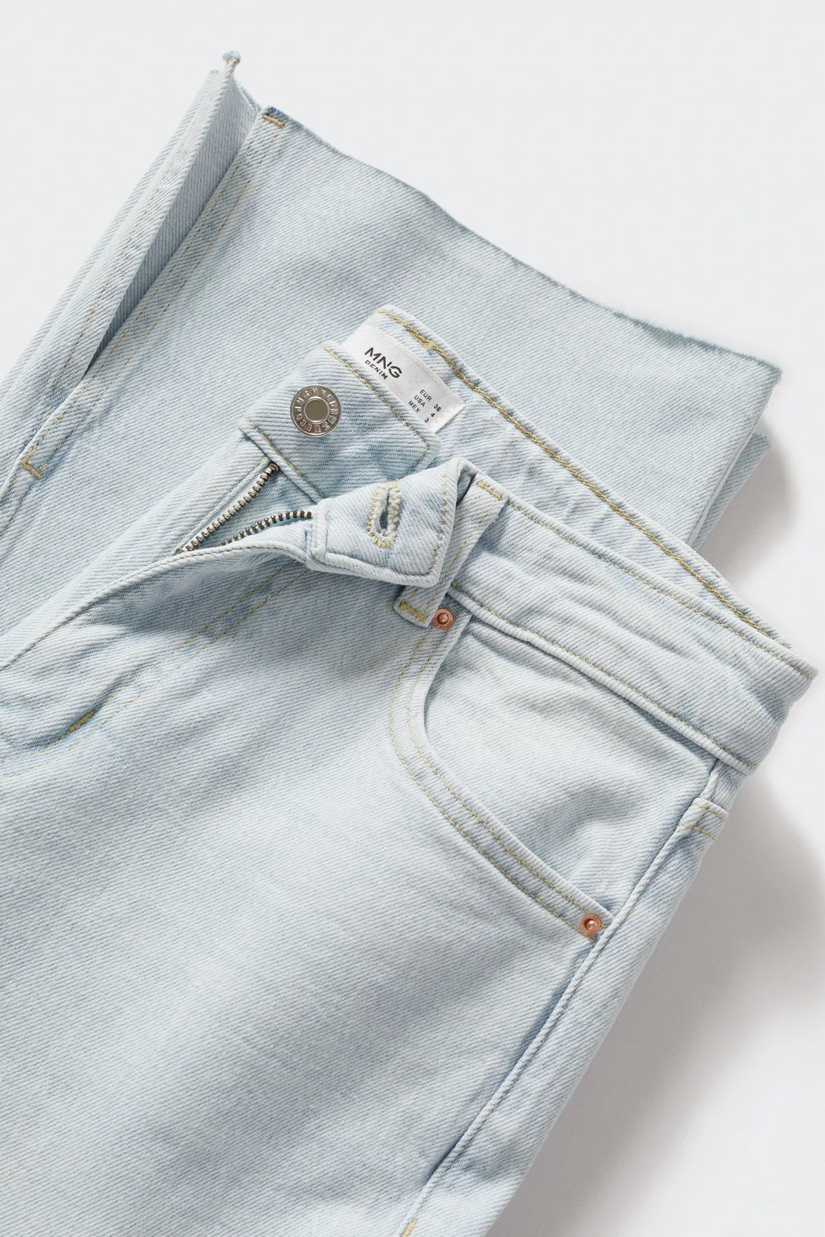 MANGO  Blaue Damenjeans 37002880