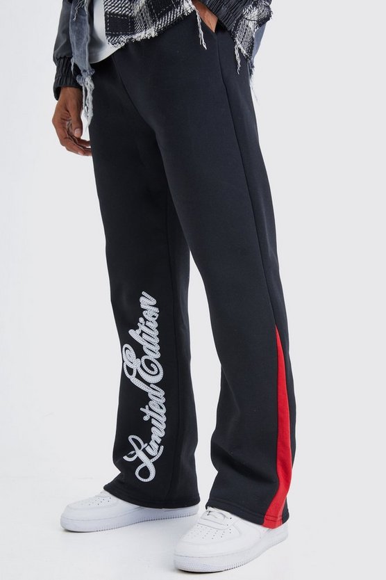 Jogginghose mit Limited Edition Schriftzug