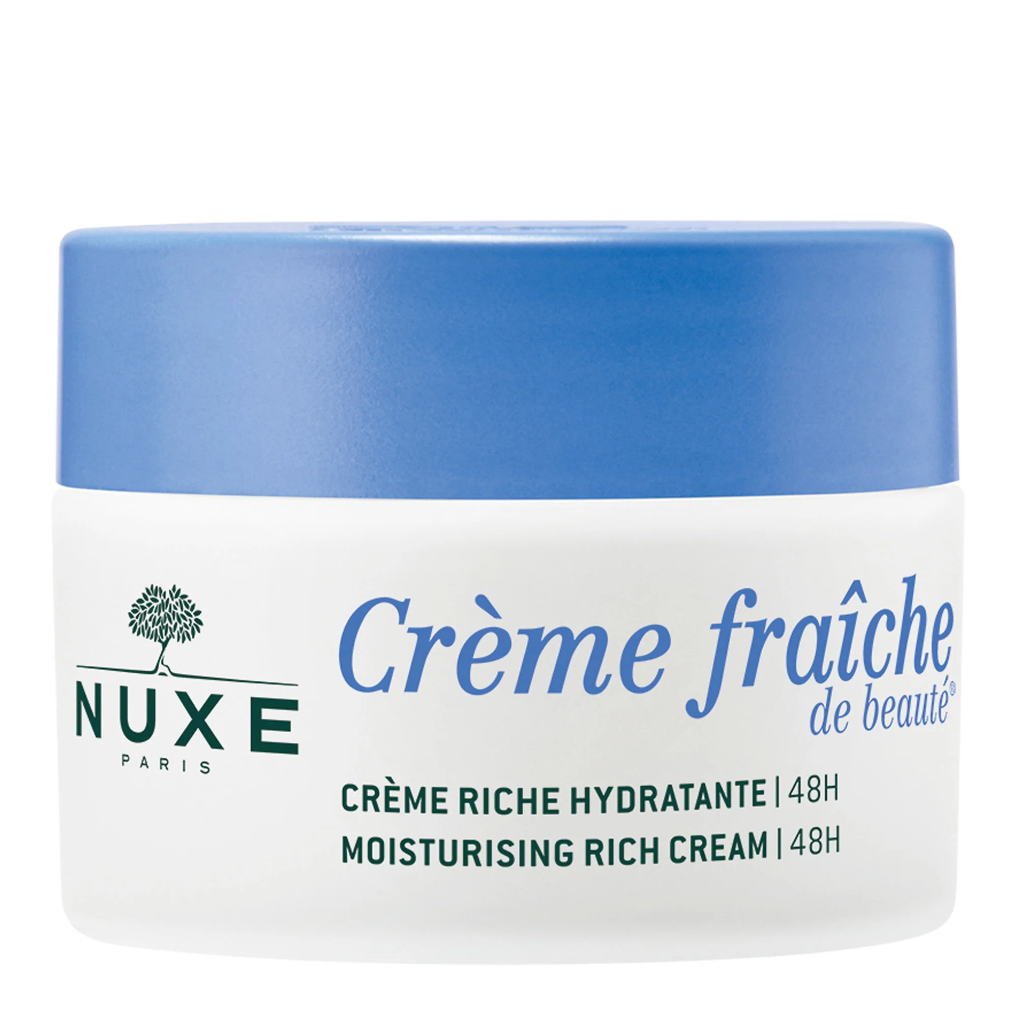 Crème Fraîche de Beauté 48-Stunden-Reichhaltige Feuchtigkeitscreme – Feuchtigkeitsspendende Tagescreme, Nährende Tagescreme