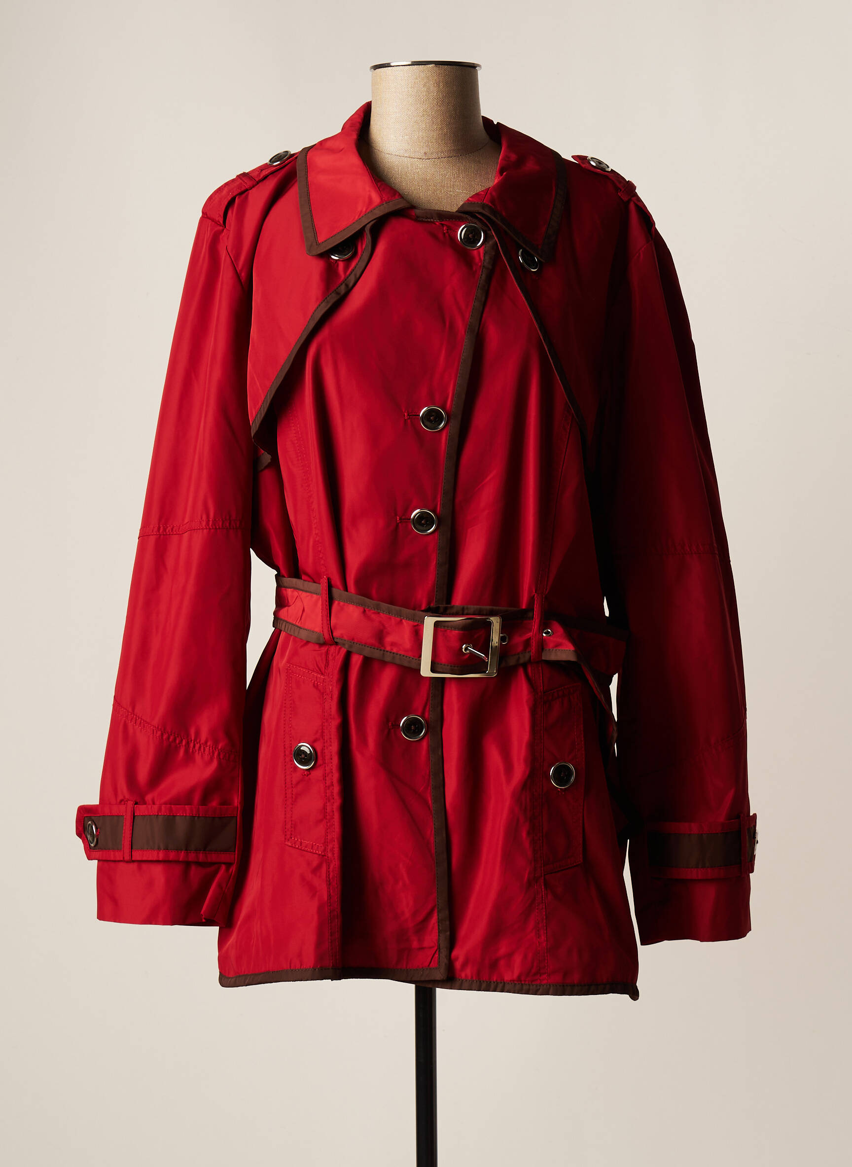 Christine Laure Trenchs Femme couleur rouge