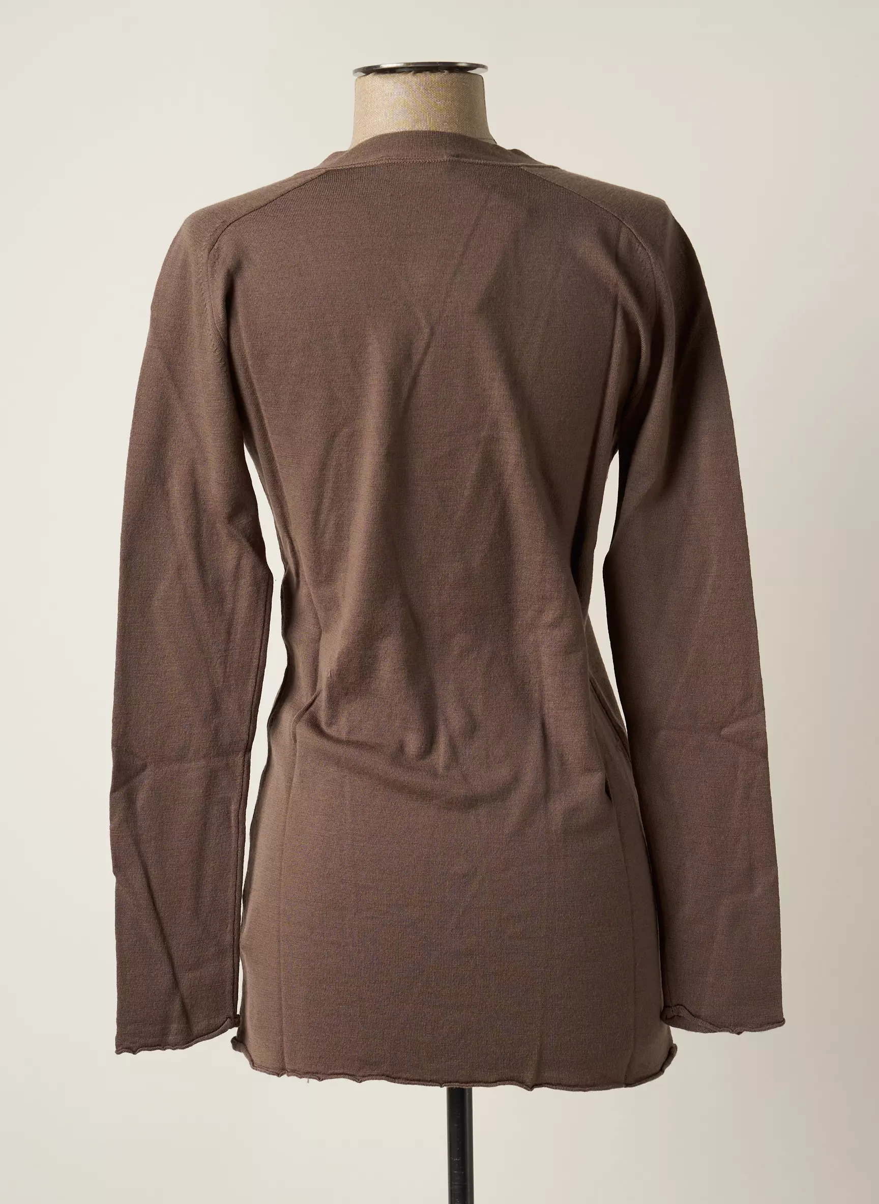 Stefan Green Cardigans Femme couleur marron