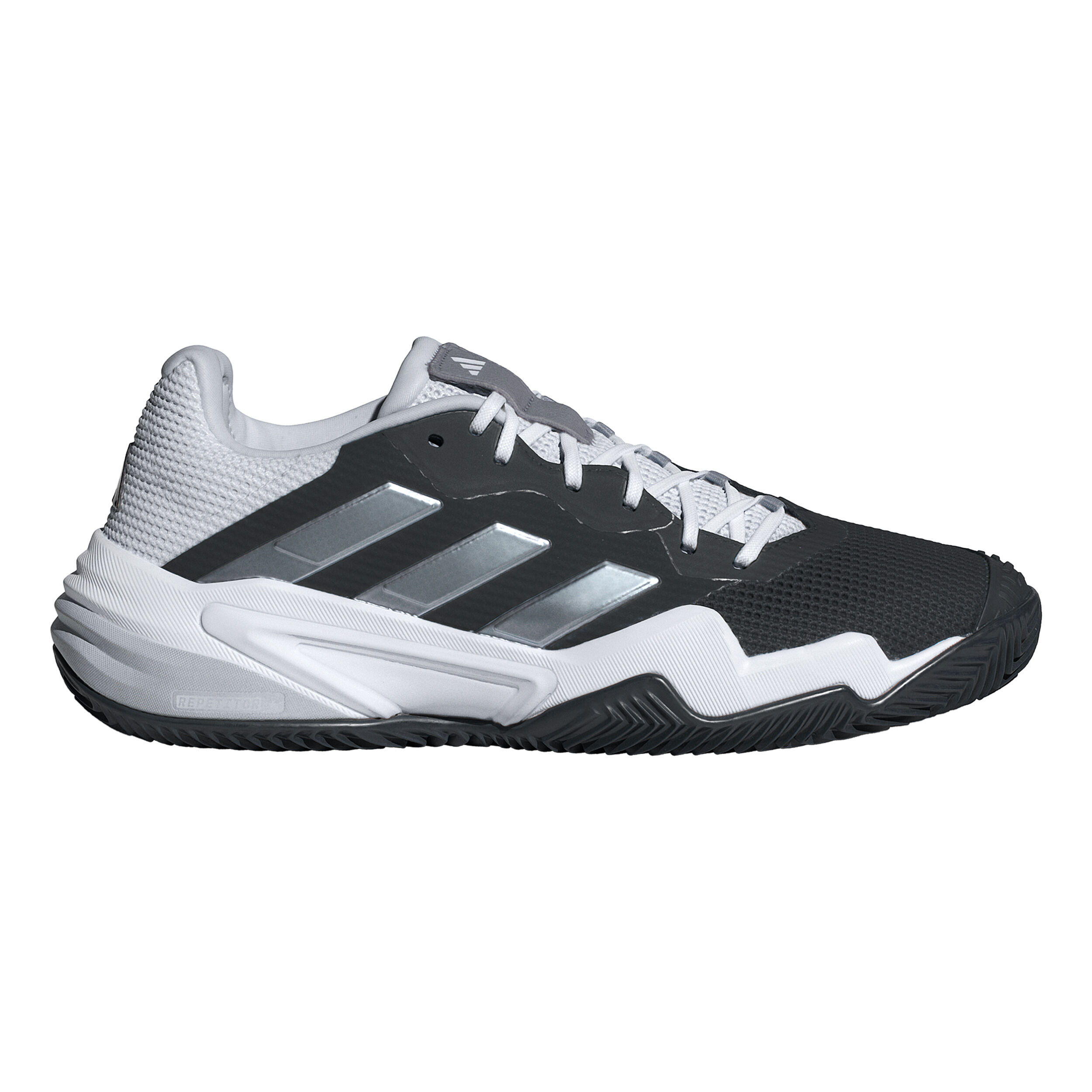Barricade 13 Sandplatzschuh Herren - Schwarz, Weiß