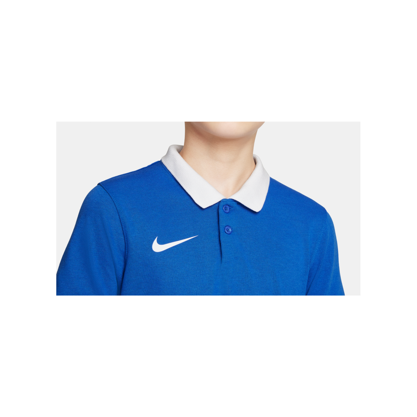 Nike Park 20 Poloshirt Kids Blau Weiss F463