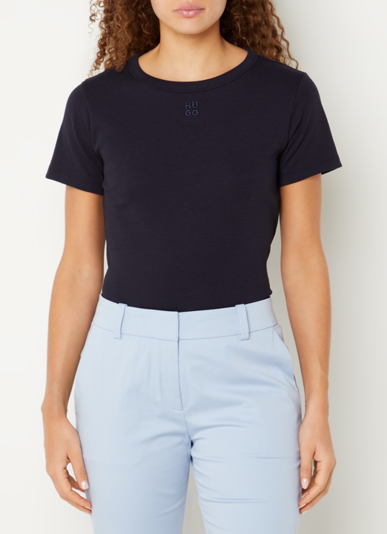 HUGO BOSS Deloris T-shirt with logo embroidery