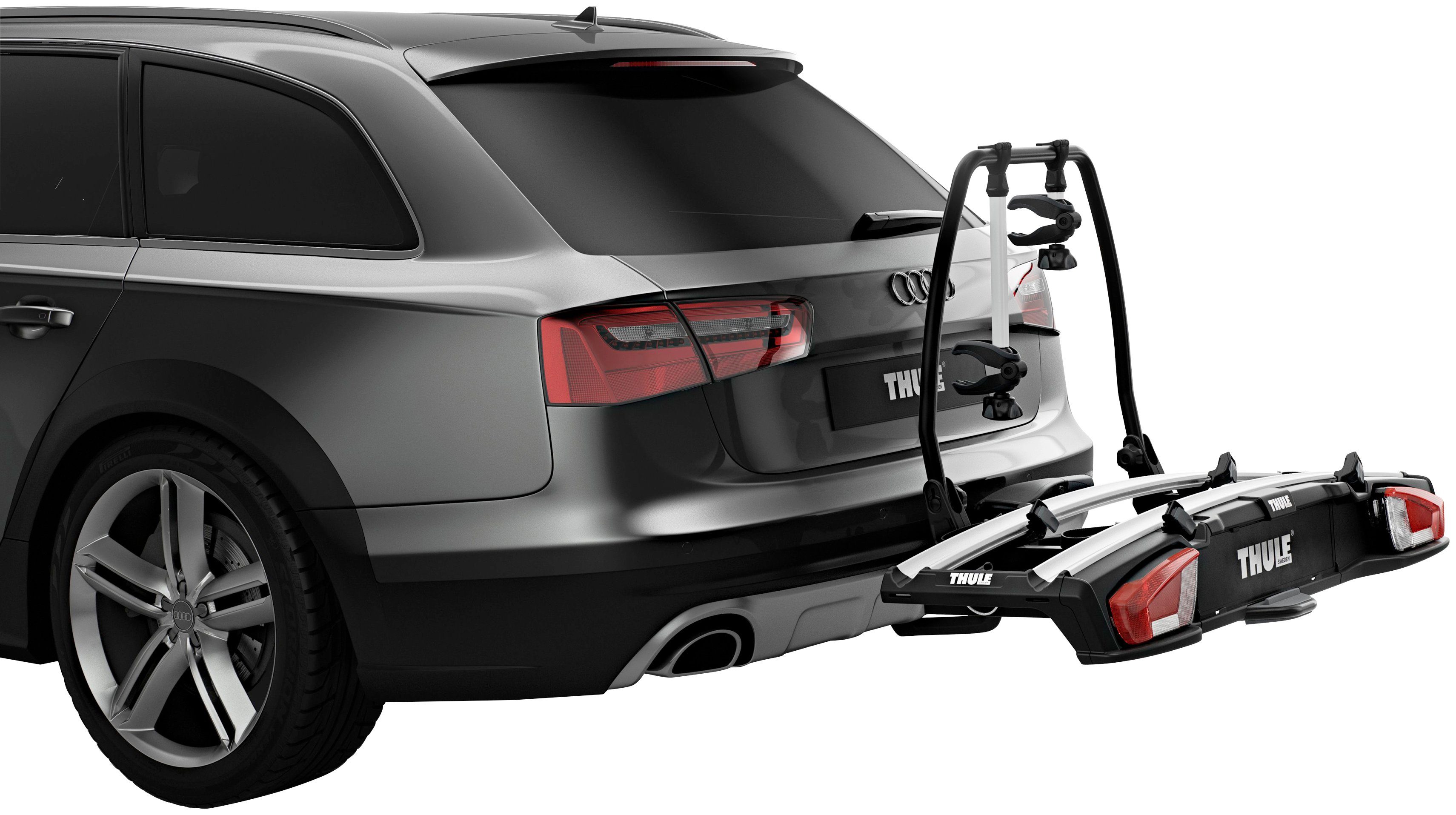Thule Kupplungsfahrradträger VeloSpace XT 2Bike, für max. 2 Räder
