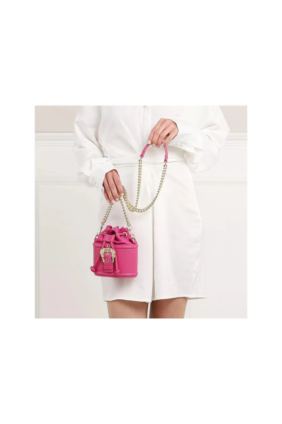 Versace  Handtasche - Rosa - Strukturiert