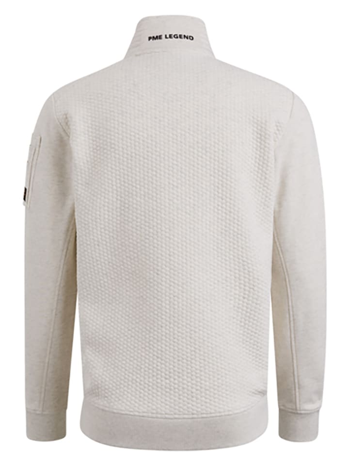 PME Legend Sweatjacke in Creme günstig kaufen
