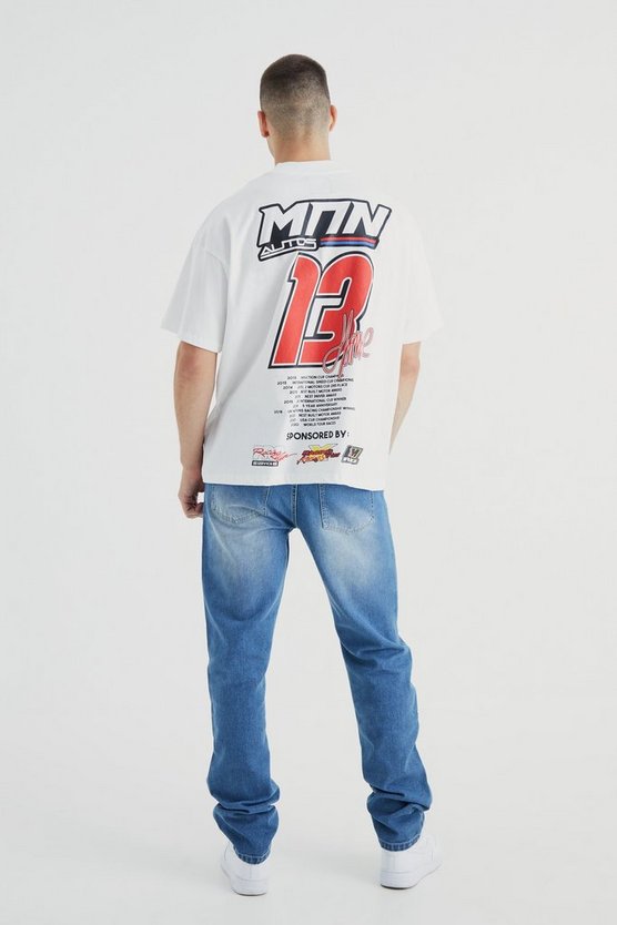 Tall Jeans mit geradem Bein