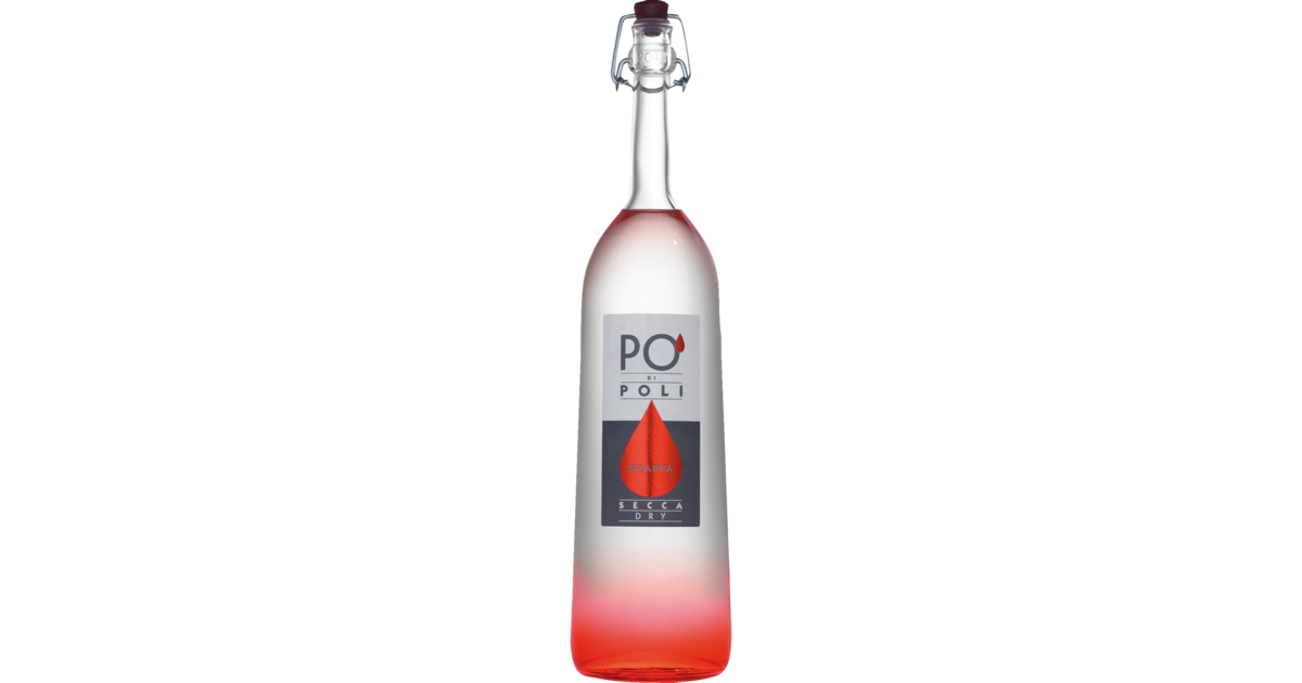 Grappa Po' di Poli Secca Merlot