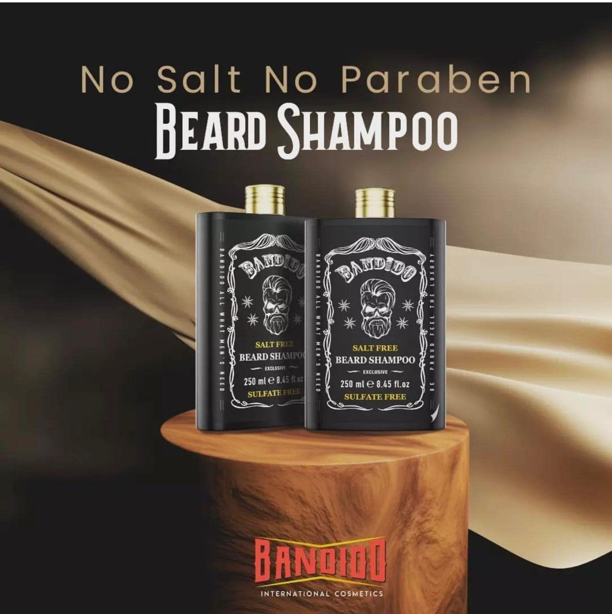 Bandido Cosmetics Bartshampoo Bandido Beard Shampoo Bartshampoo Bartpflege 250ml