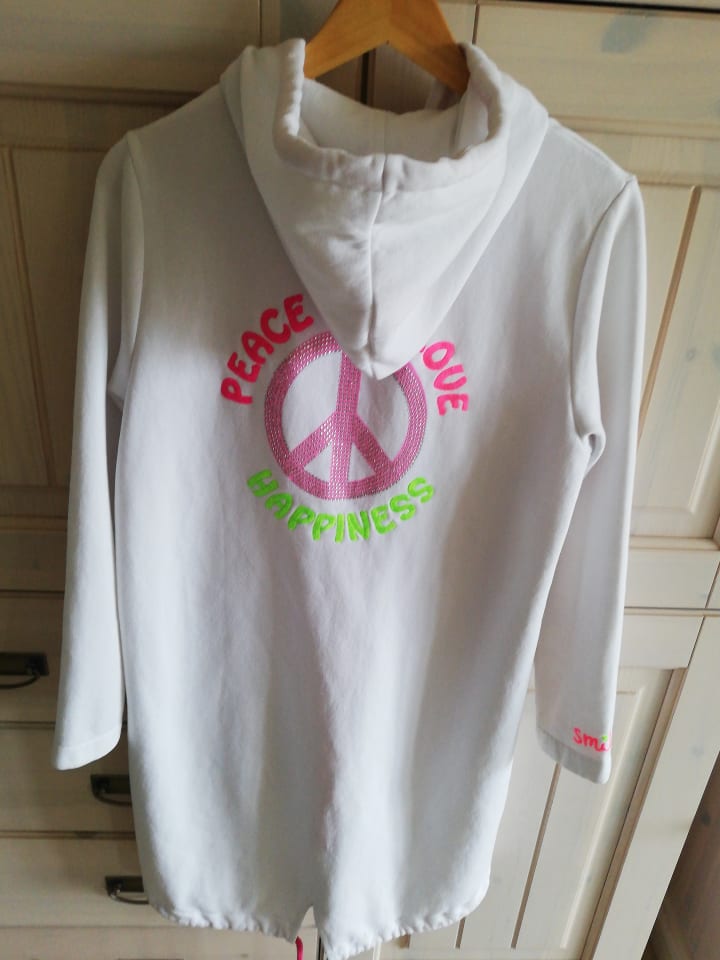 Zwillingsherz Sweatjacke 