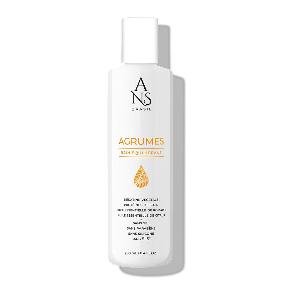 ans brasil Bain Agrumes Bain doux équilibrant pour racines grasses et longueurs sèches