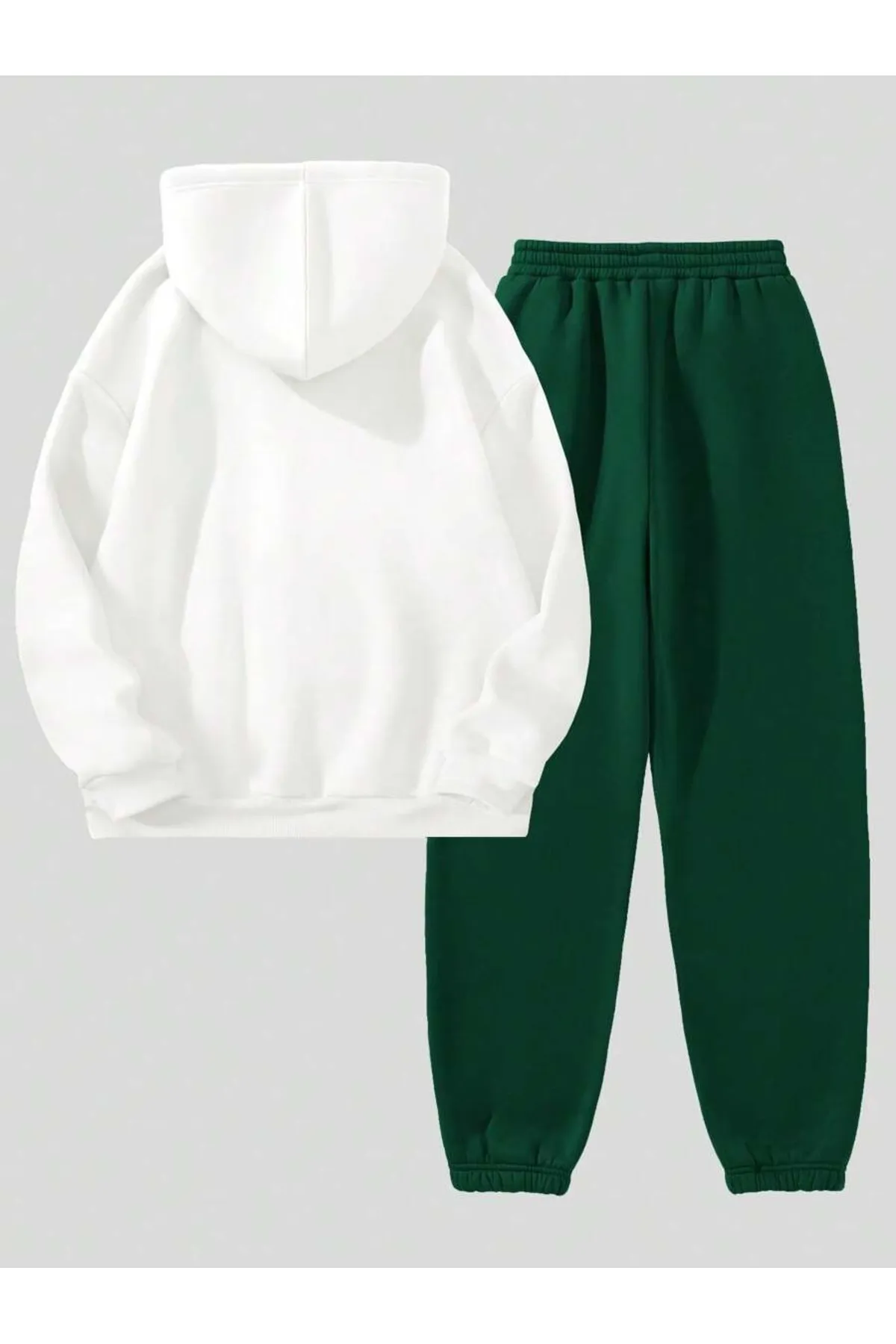 MOONBULL  Sport-Sweatsuit Set - Weiß - Regular Fit
