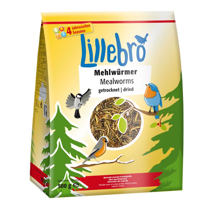 Lillebro Mehlwürmer getrocknet zu TOP-Preisen