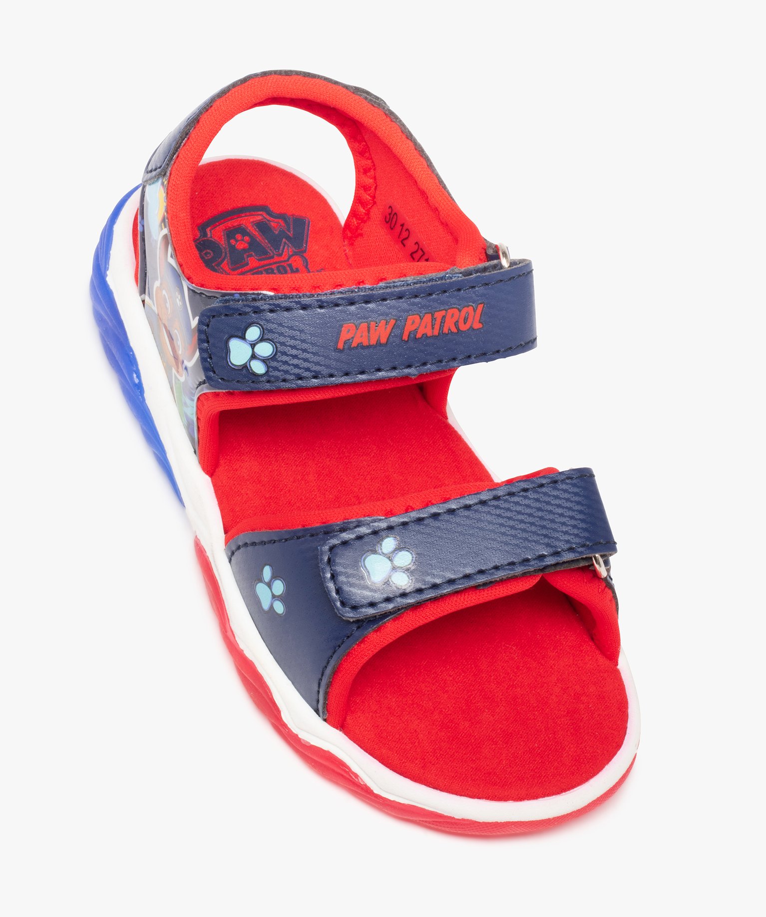 Sandales sport Garçon à semelle lumineuse – Pat Patrouille bleu | GEMO