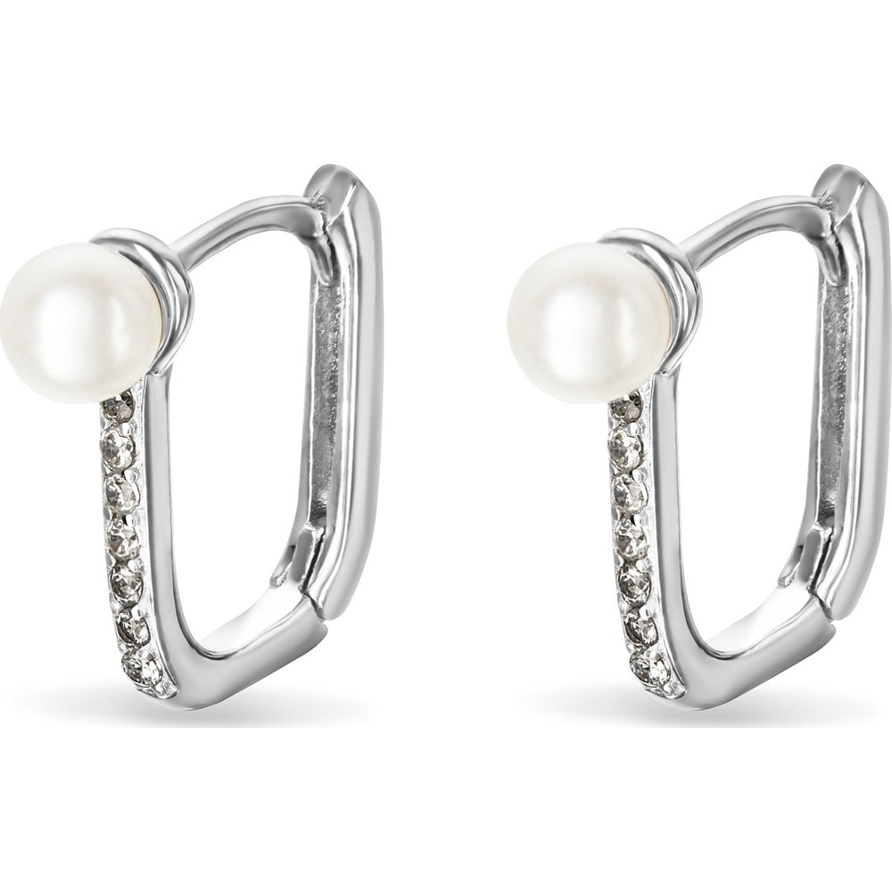 FAVS Créoles 925 Argent Boucles d'oreilles