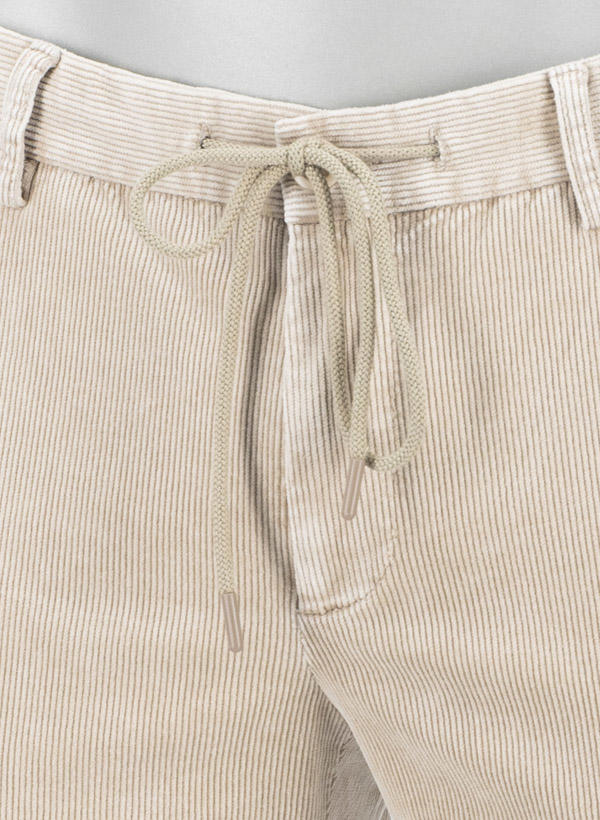 Alberto, Chino Jump, Slim Fit, Cord, hellbeige