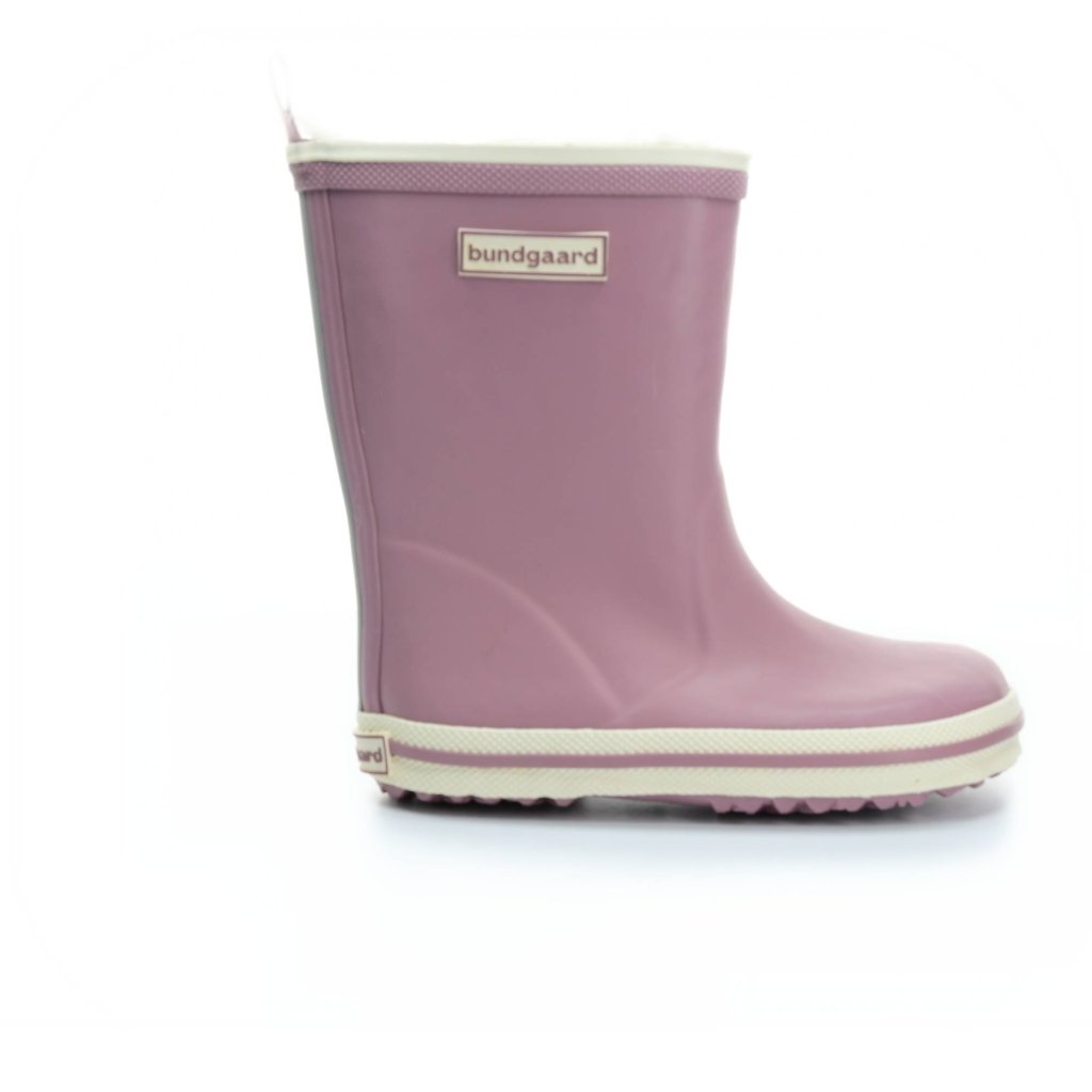 Bundgaard Charly High Dark Rose rosa gefütterte Gummistiefel