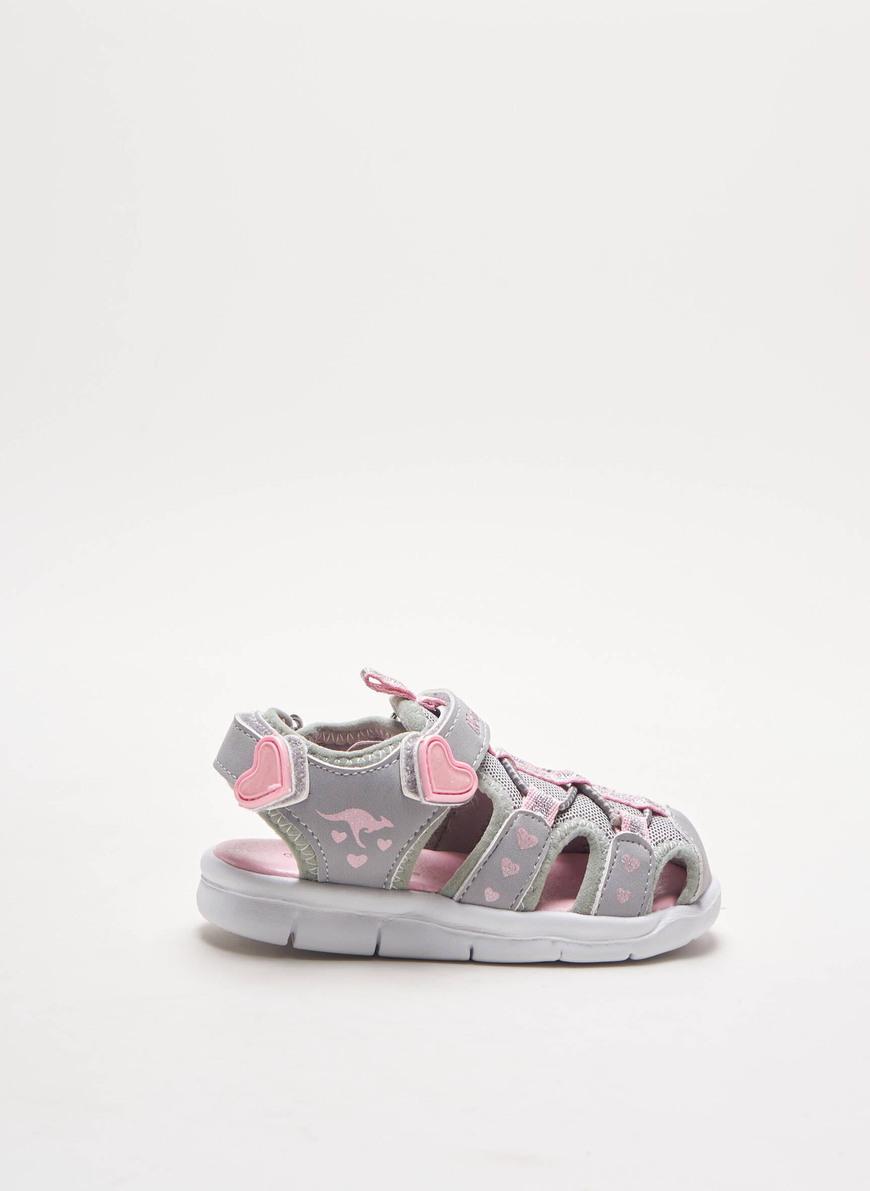 Kangaroos Sandales Nu Pieds Enfant couleur gris