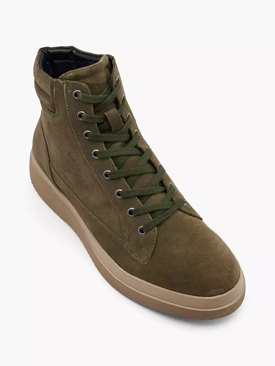 CAFE MODA Leder Schnürboots