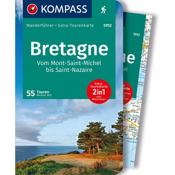 KOMPASS WANDERFÜHRER BRETAGNE