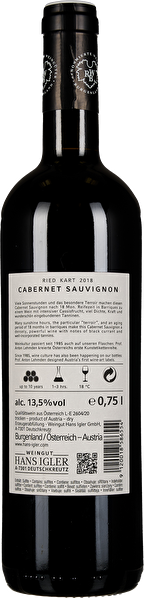 Igler Cabernet Sauvignon Ried Kart 2018