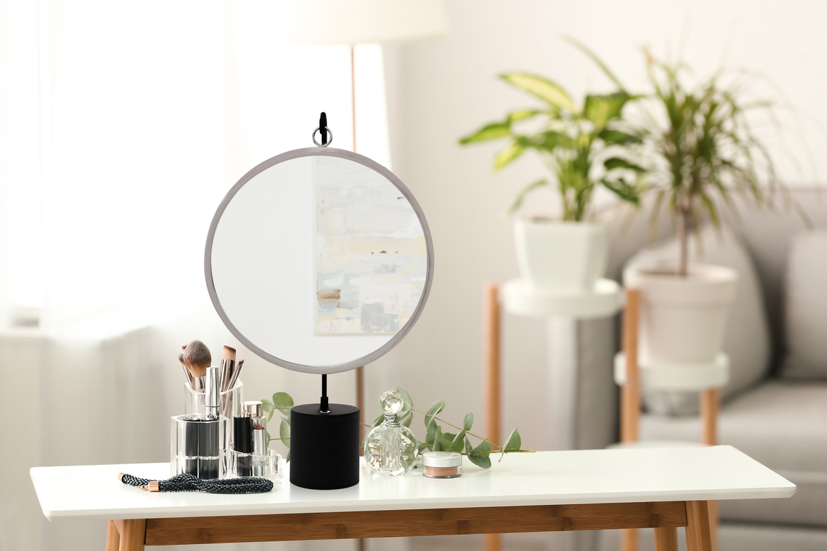 Kayoom Tischspiegel Eleganca 325 Schwarz / Silber