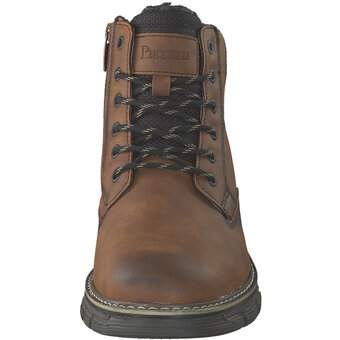 Puccetti Schnür Boots in braun
